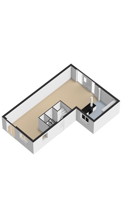 Floorplan - Moerasorchidee 13, 8245 JW Lelystad